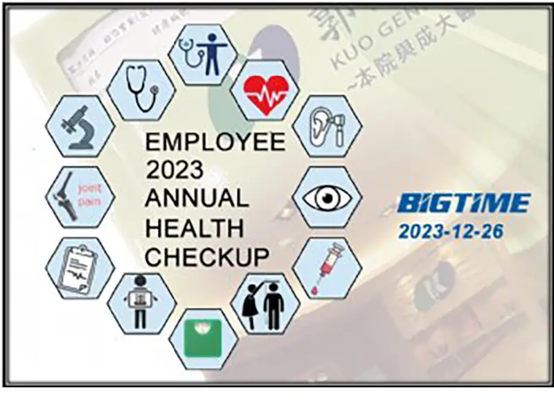 Employee 2023 Annual Health Checkup